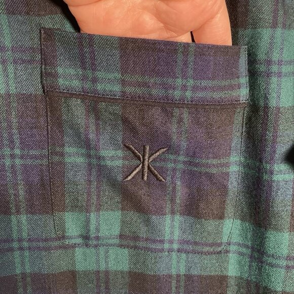 Onepiece Norwegian The Checked Pyjamas Unisex Small Green Tartan Plaid Jumpsuit - Picture 8 of 16